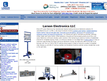 Tablet Screenshot of larsonelectronics.com